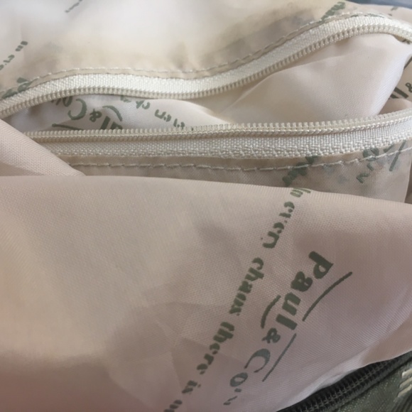 Green and Gold Paul & Co. Convertible Bag - Picture 6 of 6